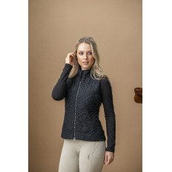 Mouwloze donsbody Horseware AA Neve Monogram dames Zwart Mouwloze donsbody Horseware AA Neve Monogram dames Zwart