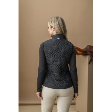 Mouwloze donsbody Horseware AA Neve Monogram dames Zwart Mouwloze donsbody Horseware AA Neve Monogram dames Zwart