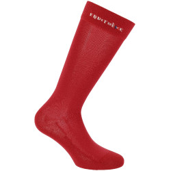 Equithème Classic sokken Rood