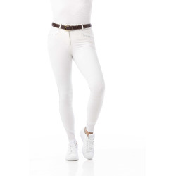 Broek Equithème Safir Wit / blauw Broek Equithème Safir Wit / blauw