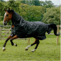 Waterdichte deken Tyrex Equihème Lumin 600D Zwart