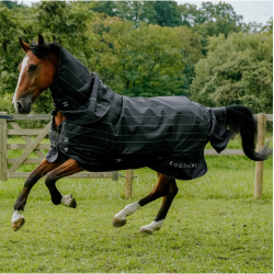 Waterdichte deken Tyrex Equihème Lumin 600D Zwart