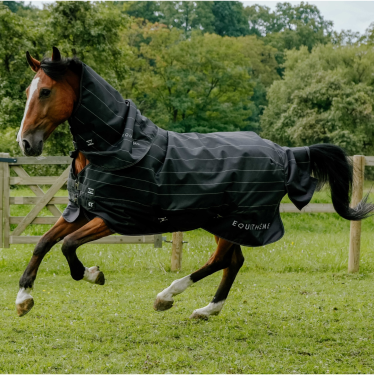 Waterdichte deken Tyrex Equihème Lumin 600D Zwart