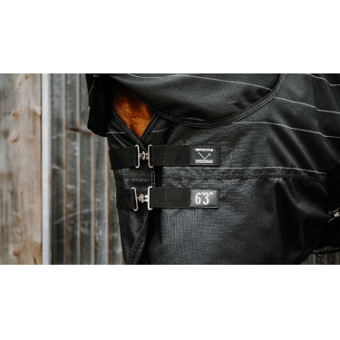 Waterdichte deken Tyrex Equihème Lumin 600D Zwart