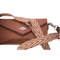 Pénélope New Phone Pocket Glitter tasje Cognac / glitter Pénélope New Phone Pocket Glitter tasje Cognac / glitter