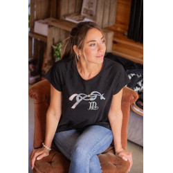 Camiseta PENELOPE - Funky Zwart