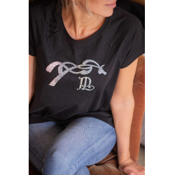 Camiseta PENELOPE - Funky Zwart