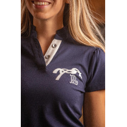 Polo Pénélope Victorine dames Marine Marineblauw