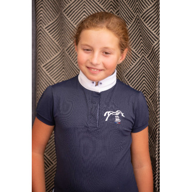 Wedstrijdpolo Eden by PL Madrid Marineblauw Wedstrijdpolo Eden by PL Madrid Marineblauw