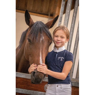 Wedstrijdpolo Eden by PL Madrid Marineblauw Wedstrijdpolo Eden by PL Madrid Marineblauw