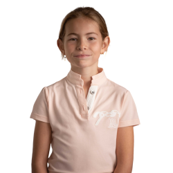 Polo Victorine Eden van Pénélope Beige / roze