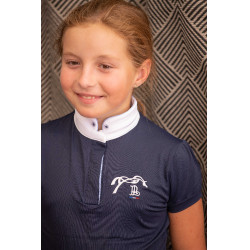 Wedstrijdpolo Eden by PL Madrid Marineblauw Wedstrijdpolo Eden by PL Madrid Marineblauw