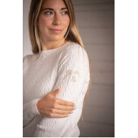 Trui Pénélope Virginia dames Ecru Wit Trui Pénélope Virginia dames Ecru Wit