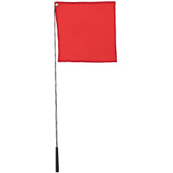 Ethologische stick met Hippotonic-vlag Rood Ethologische stick met Hippotonic-vlag Rood