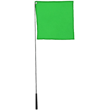 Ethologische stick met Hippotonic-vlag Groen