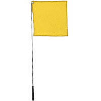 Ethologische stick met Hippotonic-vlag Rood