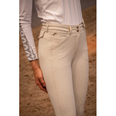 Pantalon Pénélope Point Sellier Crème Beige