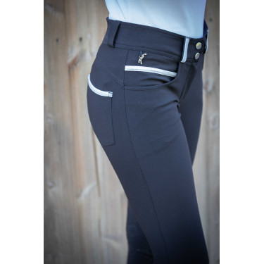 Pantalon Pénélope Fun full seat Marineblauw
