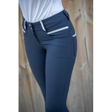 Pantalon Pénélope Fun full seat Marineblauw
