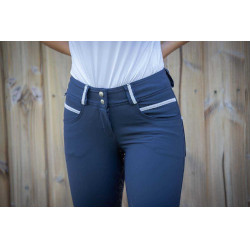Pantalon Pénélope Fun full seat Marineblauw