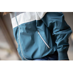 Blouson Pénélope Celecce Eendenblauw