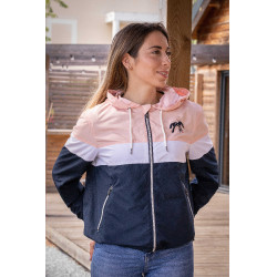 Blouson Pénélope Celecce Marine / roze Blauw