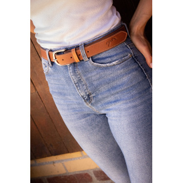 Pénélope Initial Riem Cognac Bruin