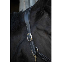 Lederen halster Pénélope Point Sellier Hazelnoot Bruin Lederen halster Pénélope Point Sellier Hazelnoot Bruin