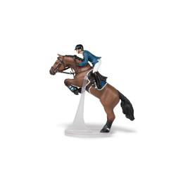 Springpaard en zijn ruiter Papo