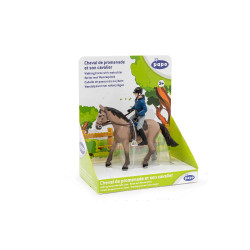 Wandelpaard en zijn ruiter Papo
