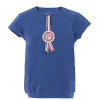 T-shirt Equithème Janice Marineblauw