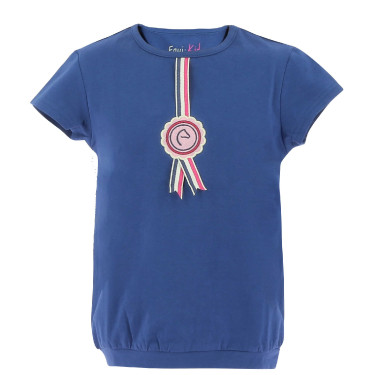 T-shirt Equithème Janice Marineblauw