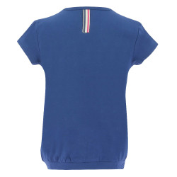 T-shirt Equithème Janice Marineblauw