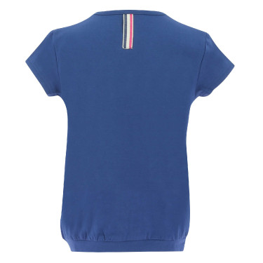 T-shirt Equithème Janice Marineblauw