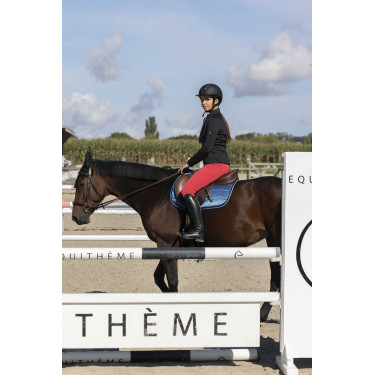 Hybride jas Equithème Olivia Zwart Hybride jas Equithème Olivia Zwart