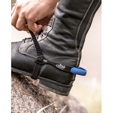 Sprenger FairRider platte sporen Zwart / blauw