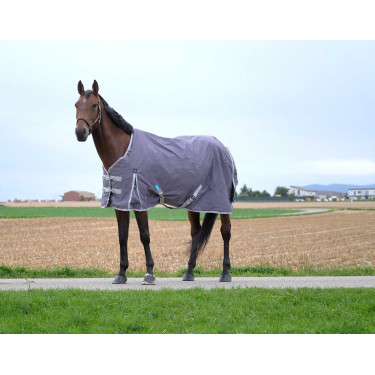 Equithème Tyrex 1200D gerecycleerde deken Taupe Bruin