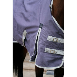 Equithème Tyrex 1200D gerecycleerde deken Taupe Bruin