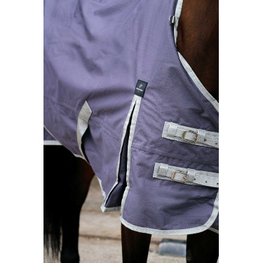 Equithème Tyrex 1200D gerecycleerde deken Taupe Bruin