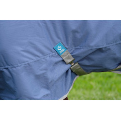 Equithème Tyrex 600D gerecycleerde deken Marineblauw Equithème Tyrex 600D gerecycleerde deken Marineblauw