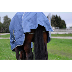 Equithème Tyrex 600D gerecycleerde deken Marineblauw Equithème Tyrex 600D gerecycleerde deken Marineblauw