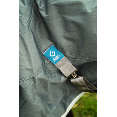 Equithème Tyrex 600D gerecycleerde deken Groen Equithème Tyrex 600D gerecycleerde deken Groen