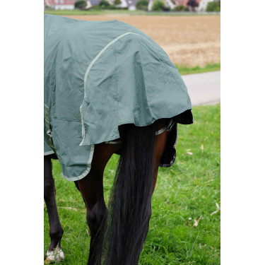 Equithème Tyrex 600D gerecycleerde deken Groen Equithème Tyrex 600D gerecycleerde deken Groen