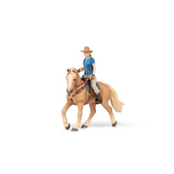 Westerns paard en zijn ruiter Papo