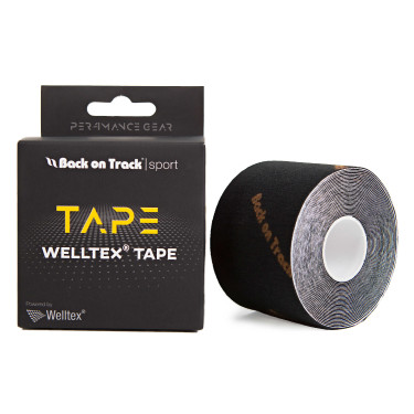Back on Track® Welltex® kleefband Zwart