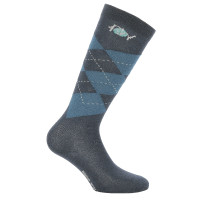 Sokken Riding World Ruit Marineblauw