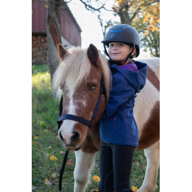 Softshell Equi-Kids Amandine Marineblauw