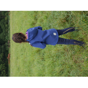 Softshell Equi-Kids Amandine Marineblauw