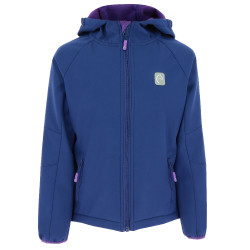 Softshell Equi-Kids Amandine Marineblauw