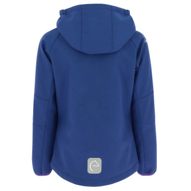 Softshell Equi-Kids Amandine Marineblauw